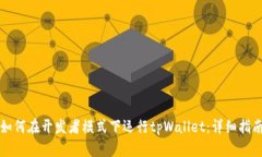 如何在开发者模式下运行